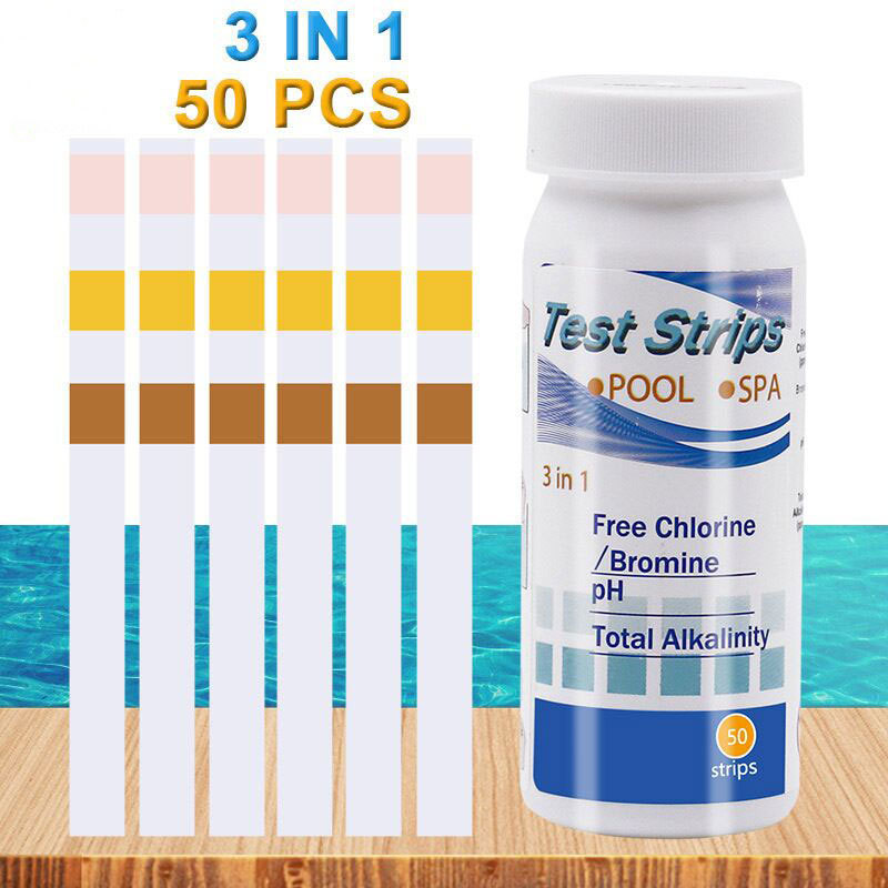 Marine Aquarium Bacteria - Chlorine PH Test Strips SPA Swimming