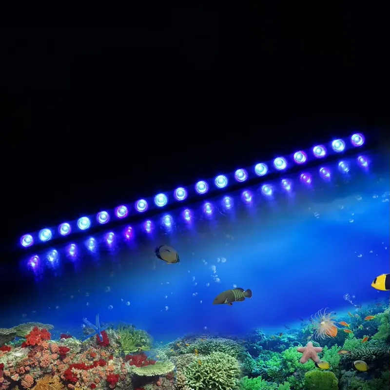 Marine Aquarium Hours - Dimmable Timing LED Aquarium Light for