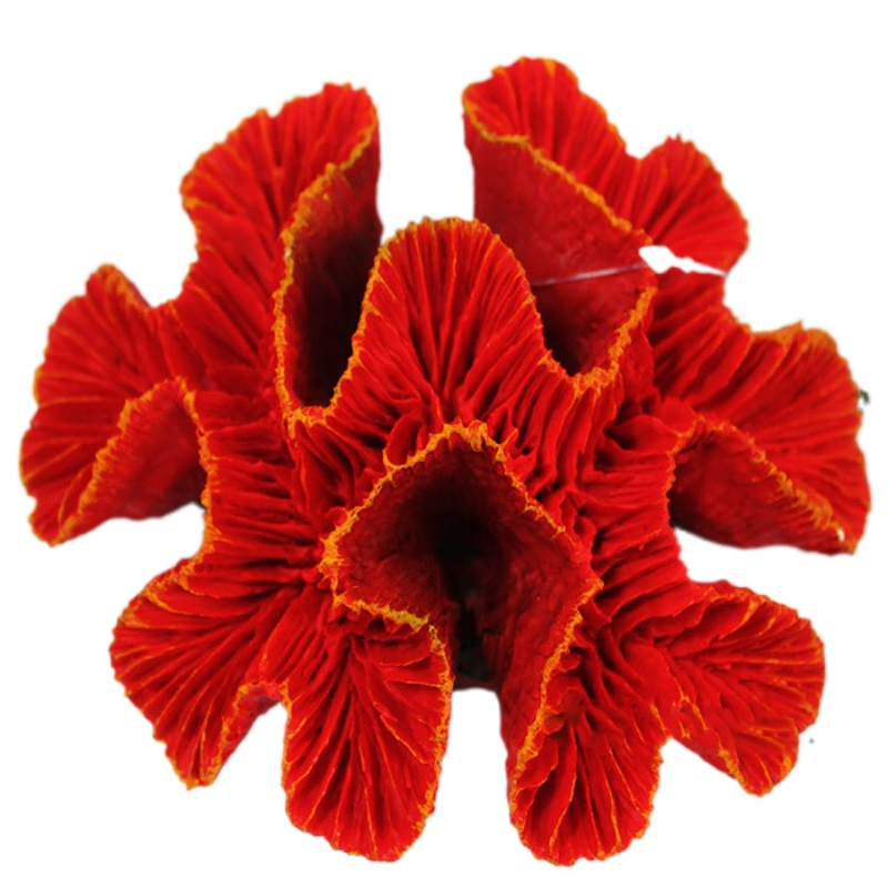 Marine Aquarium Orp - Red Resin Artificial Sea Marine Coral
