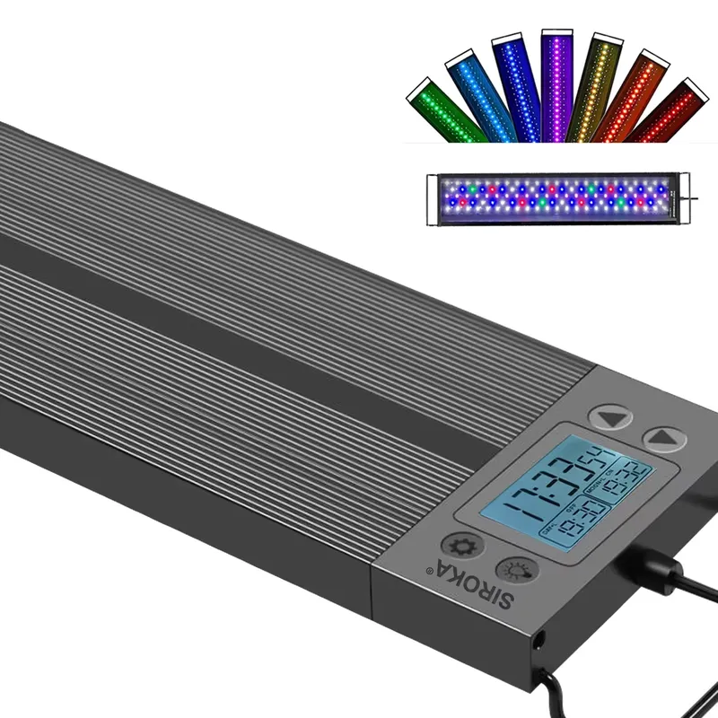 Marine Aquarium Hours - 30cm 12inch Aquarium LED WRGB Marine