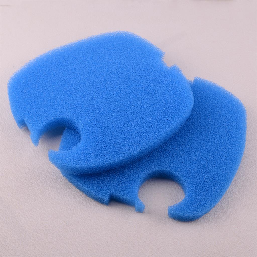 Marine Aquarium Uv Light - LETAOSK 2Pcs Blue Aquarium Filter Pad