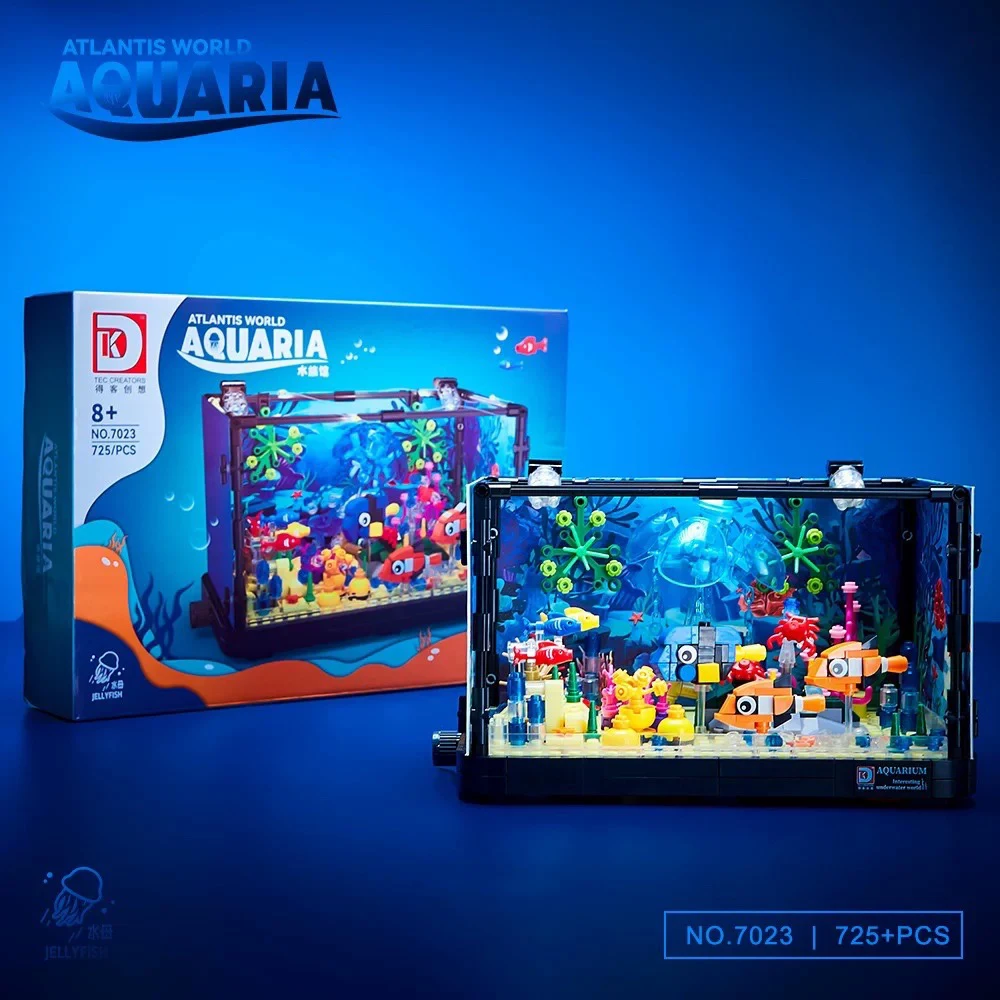 Marine Aquarium Cube - Ideas Series Aquarium Marine Animals Building