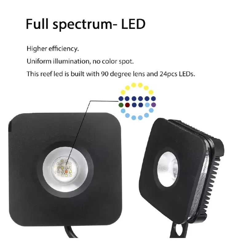 30W LED Aquarium Light for Sal - Marine Aquarium Hours review and price
