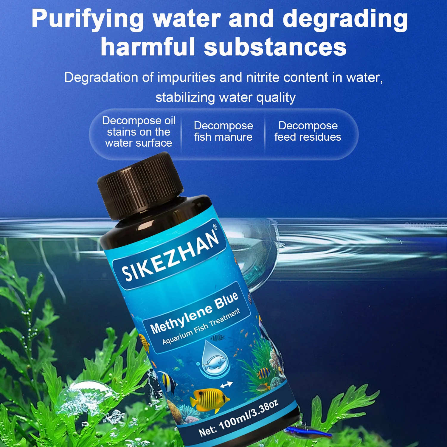 Methylene Blue Aquarium Fish T - Marine Aquarium Bacteria review and price