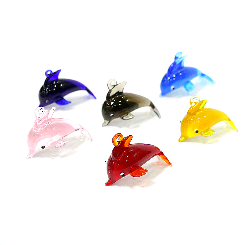 Cute Dolphin Charm Glass Penda - Marine Aquarium Orp review and price