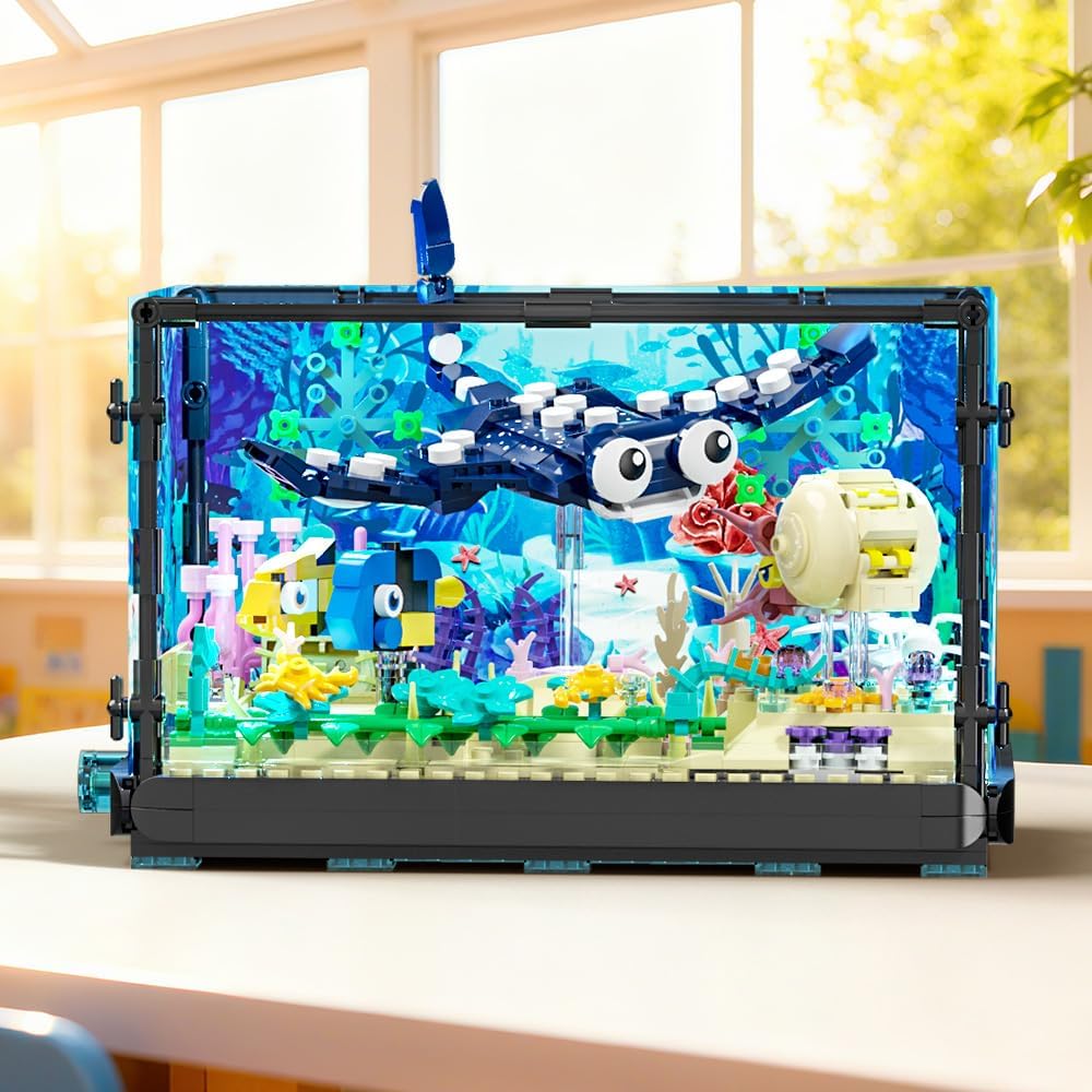 Fish Tank Building Set - Marin - Marine Aquarium Cube review and price