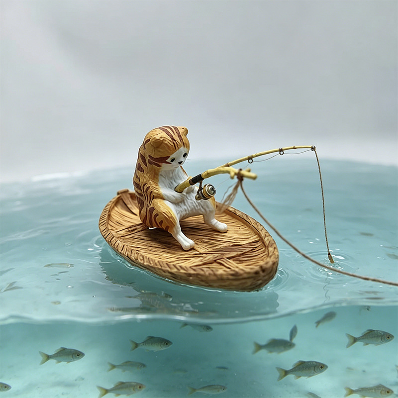 Creative Cat Fishing Boat Aqua - Marine Aquarium Orp review and price