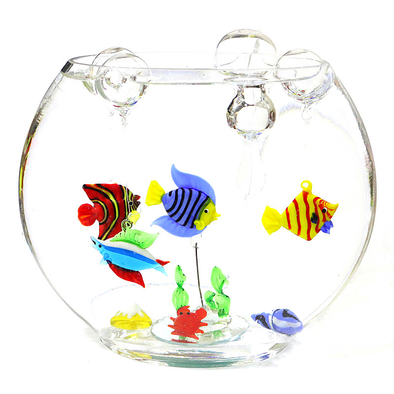 New Floating Glass Bubble Fish - Marine Aquarium Orp review and price