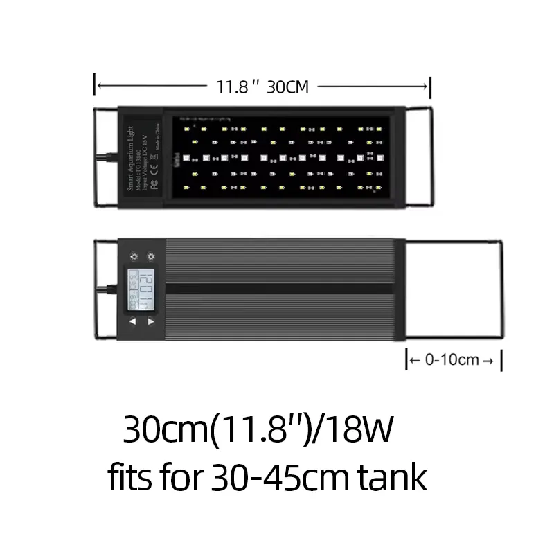 30cm 12inch Aquarium LED WRGB  - Marine Aquarium Hours review and price