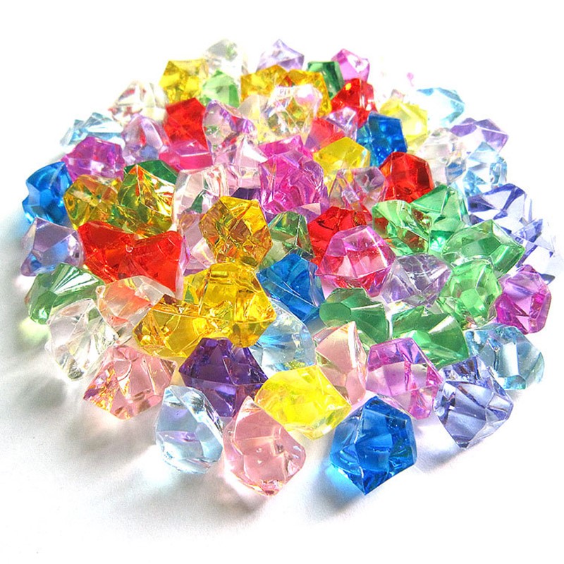 100Pcs Acrylic Stones Crystal  - Marine Aquarium Cube review and price