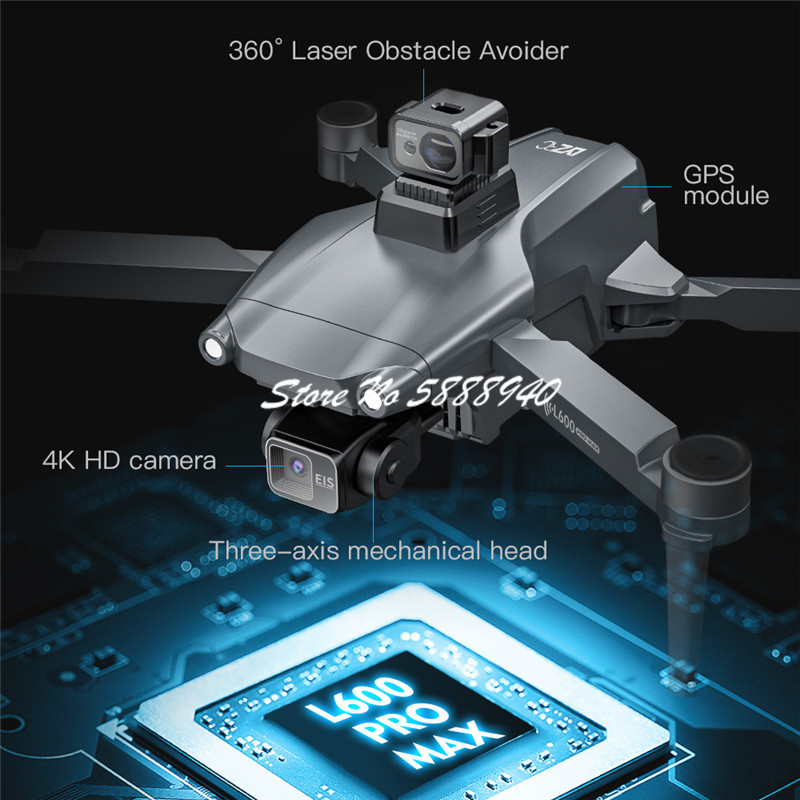 360 ° Obstacle Avoidance GPS S - Overflow Box Dual review and price