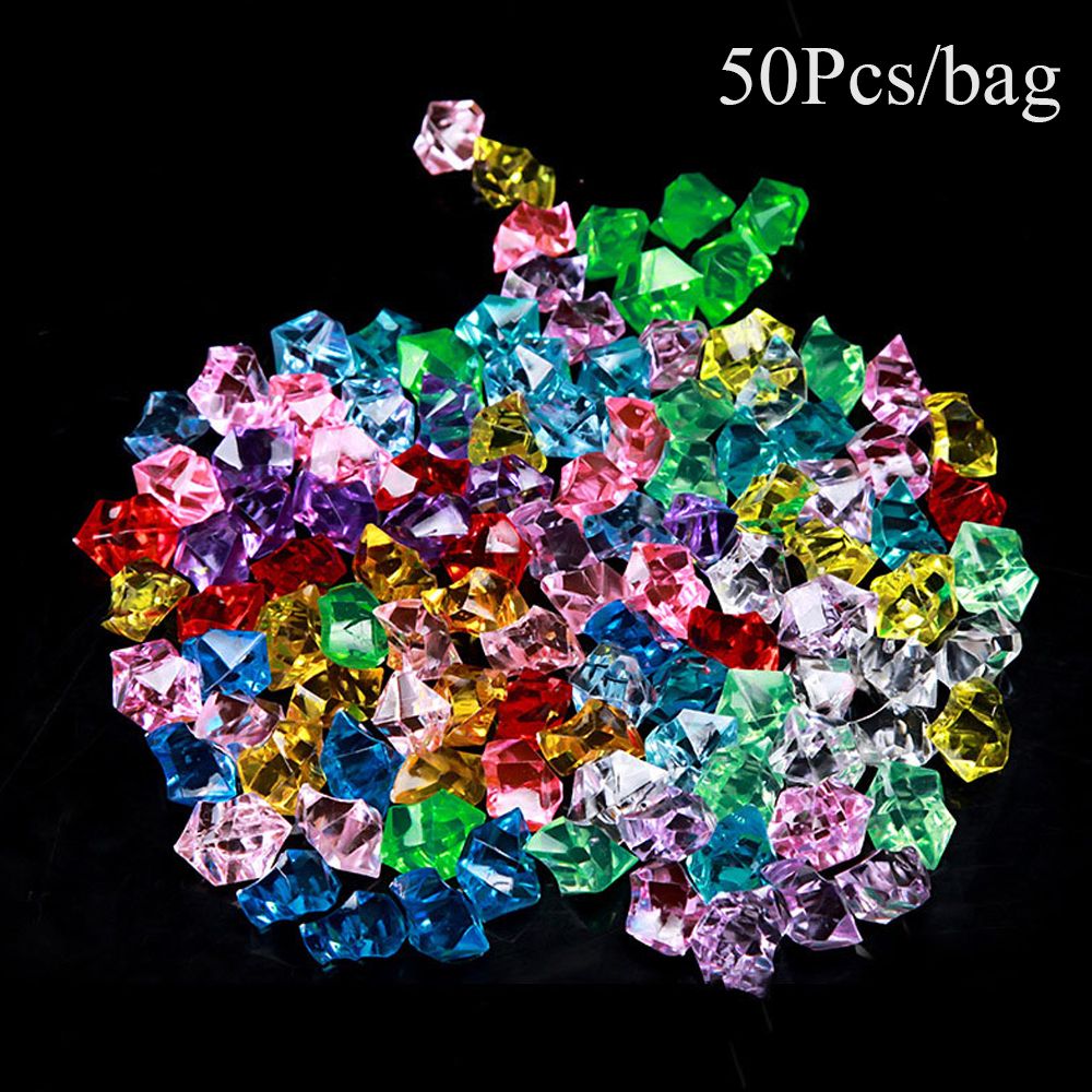 50PCS/pack Colorful 1.4*1.1cm  - Marine Aquarium Cube review and price